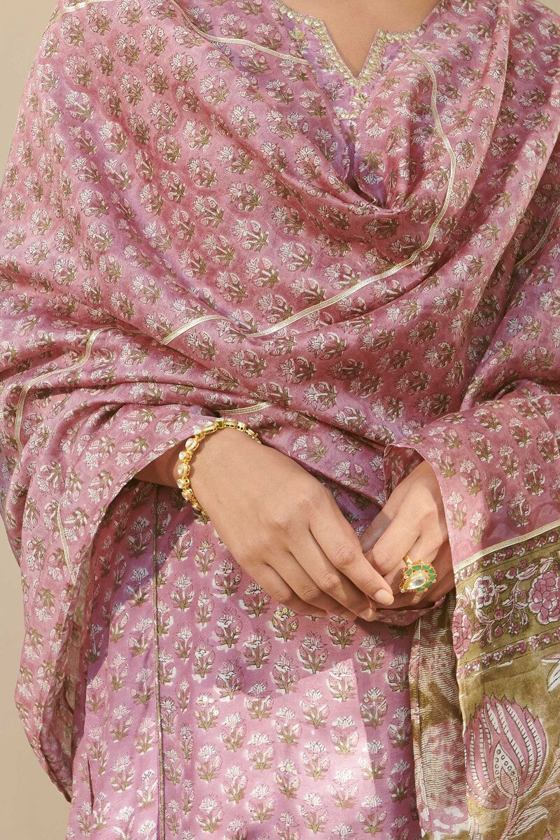 Mehrunissa Firosa Chanderi Dupatta