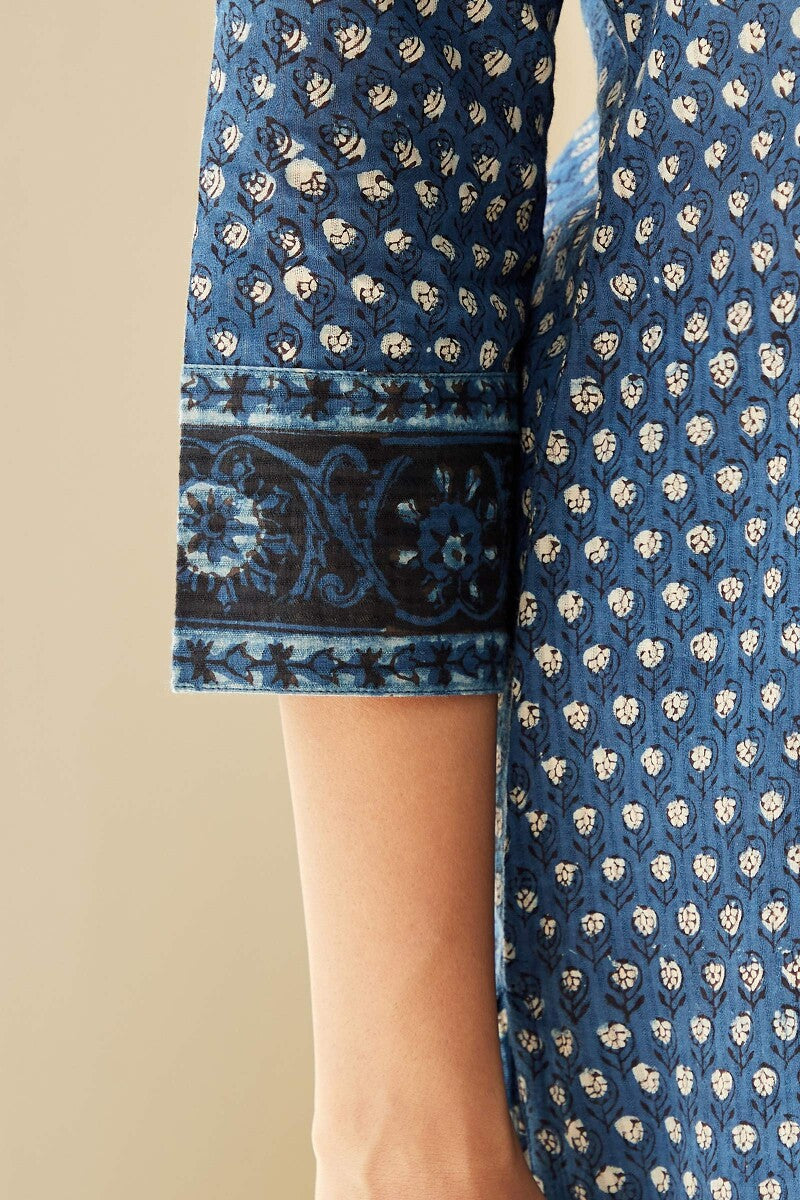 Sehra Simar Bagru Kurta