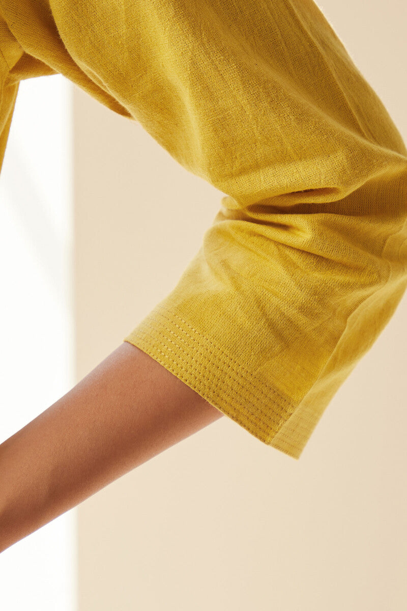 Roza Seher Yellow Kurta