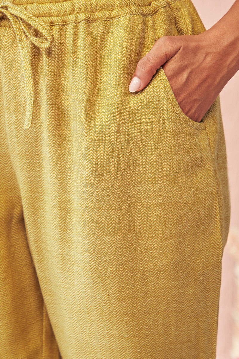 Naadirah Farhat Faux Wool Narrow Pants