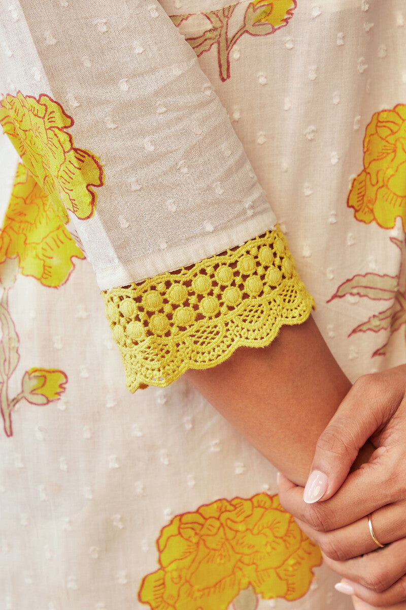 Gauhar Samaira Sanganeri Kurta