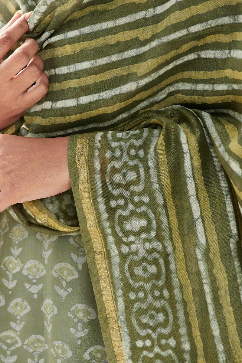 Sehra Kiara Dabu Chanderi Dupatta