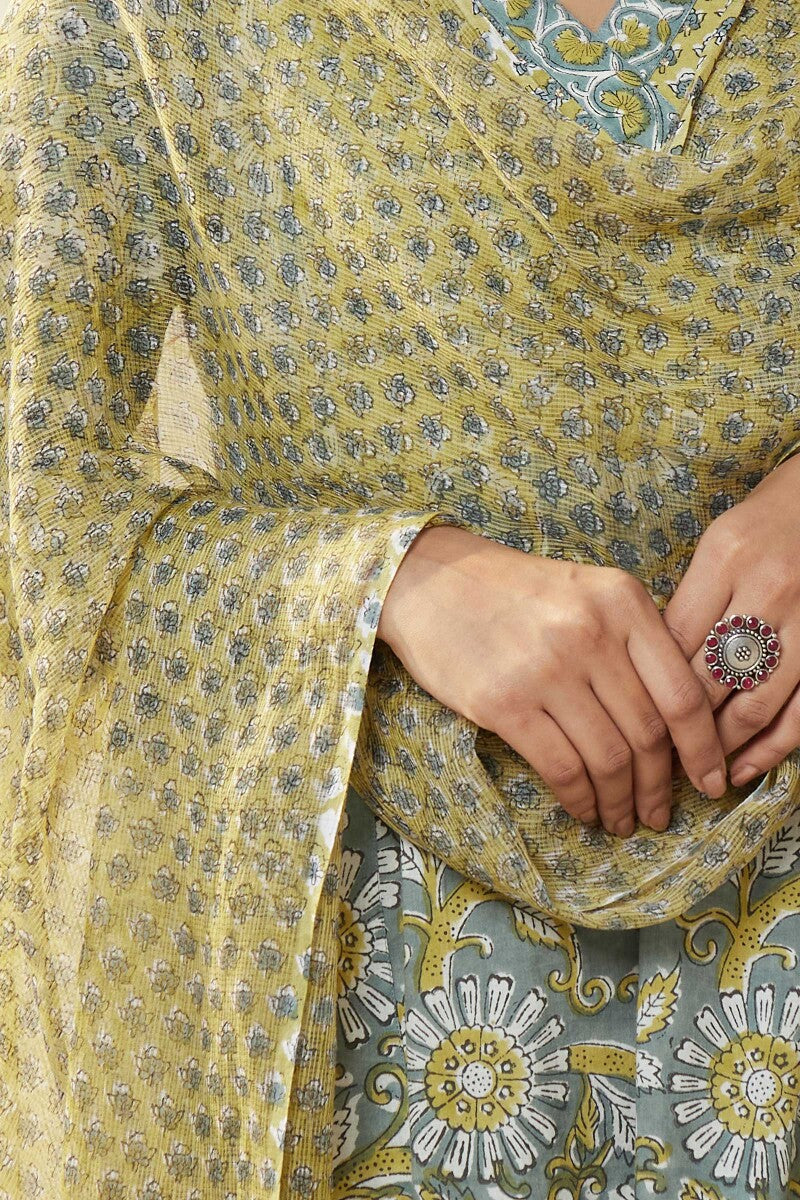 Gauhar Zafiya Sanganeri Kota Dupatta