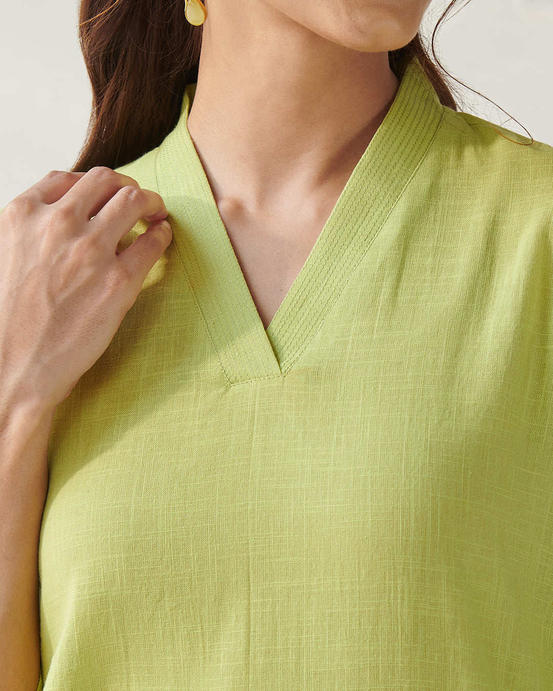Roza Layla Apple Green Kurta