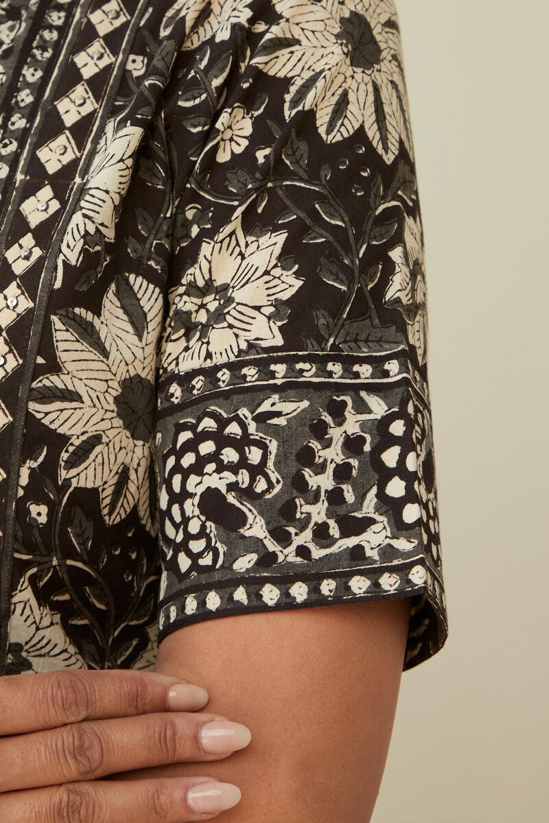 Sehra Mahira Bagru Kurta