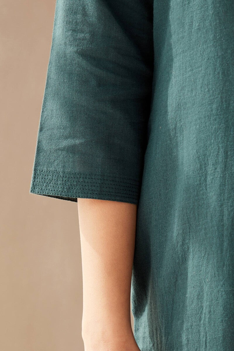Roza Seher Teal Kurta