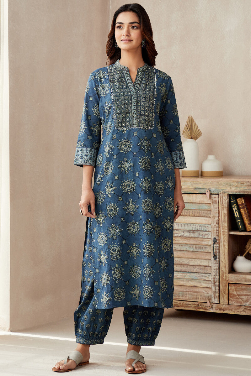 Sehra Kashida Akola Kurta