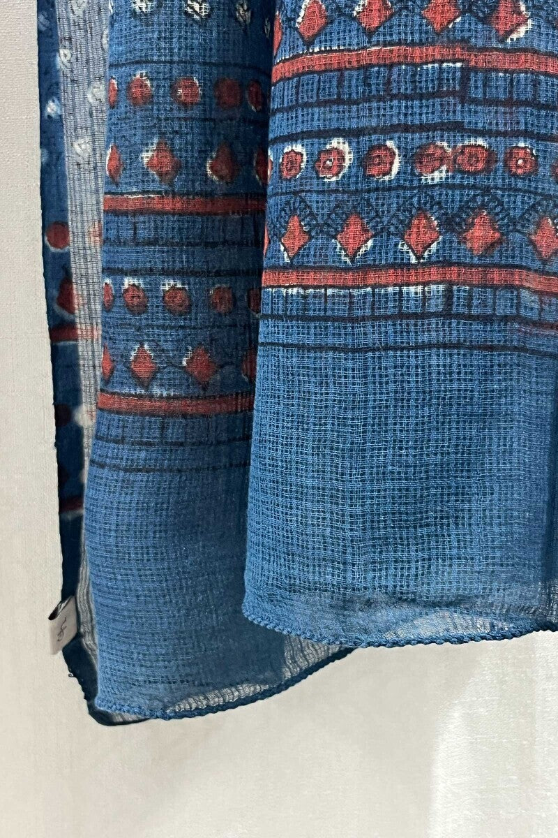 Blue Kota Dupatta