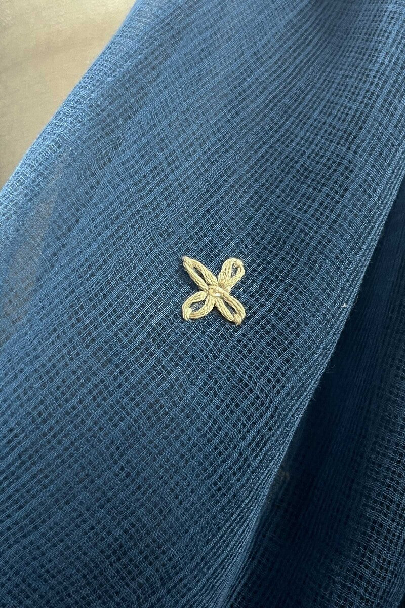 Blue Handcrafted Dupatta