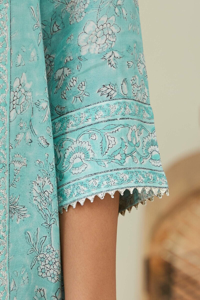 Mehrunissa Nur Sanganeri Kurta
