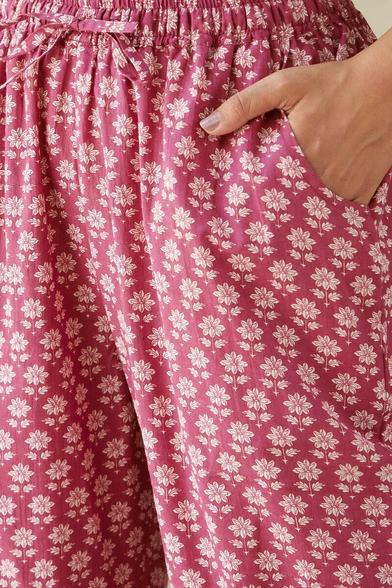 Rosheen Zarin Sanganeri Narrow Pants