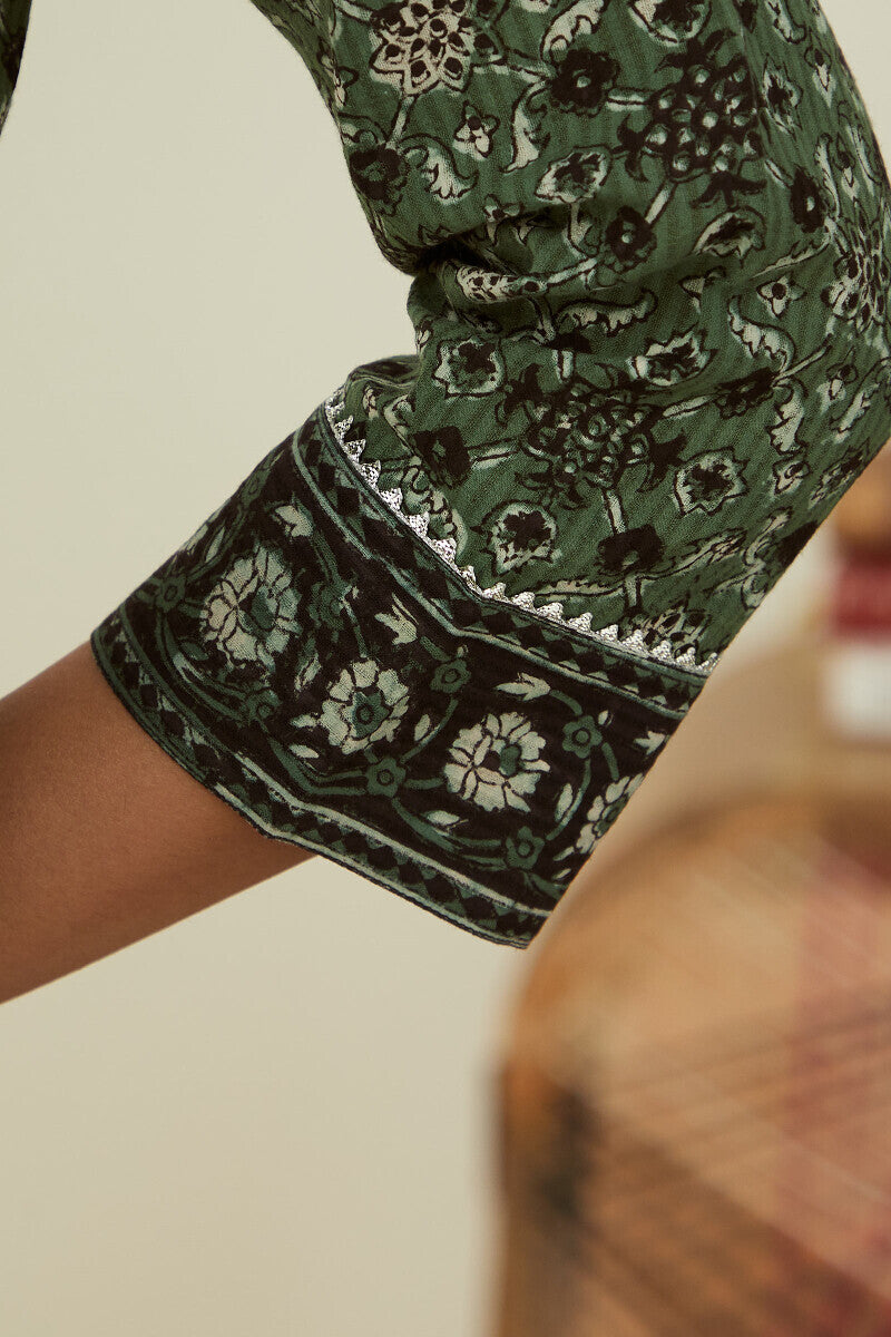 Sehra Kiran Bagru Kurta