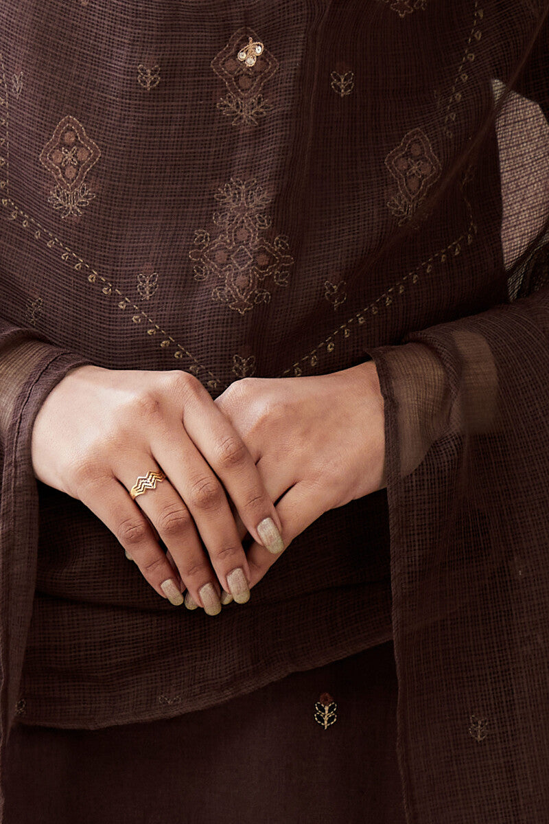 Roza Farhat Kota Dupatta