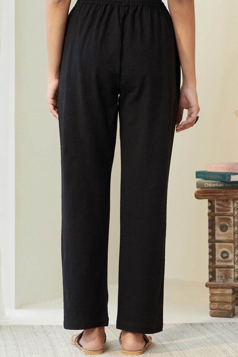 Roza Seher Black Pants