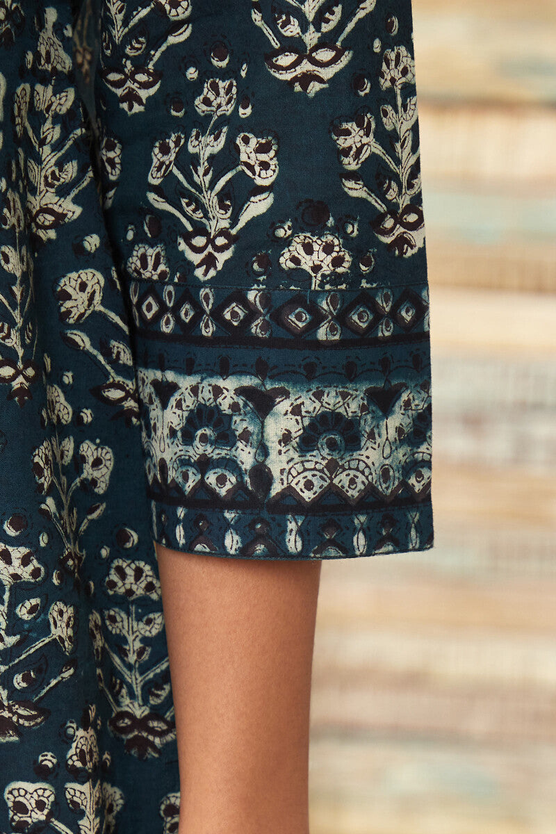 Sehra Zoya Bagru Kurta