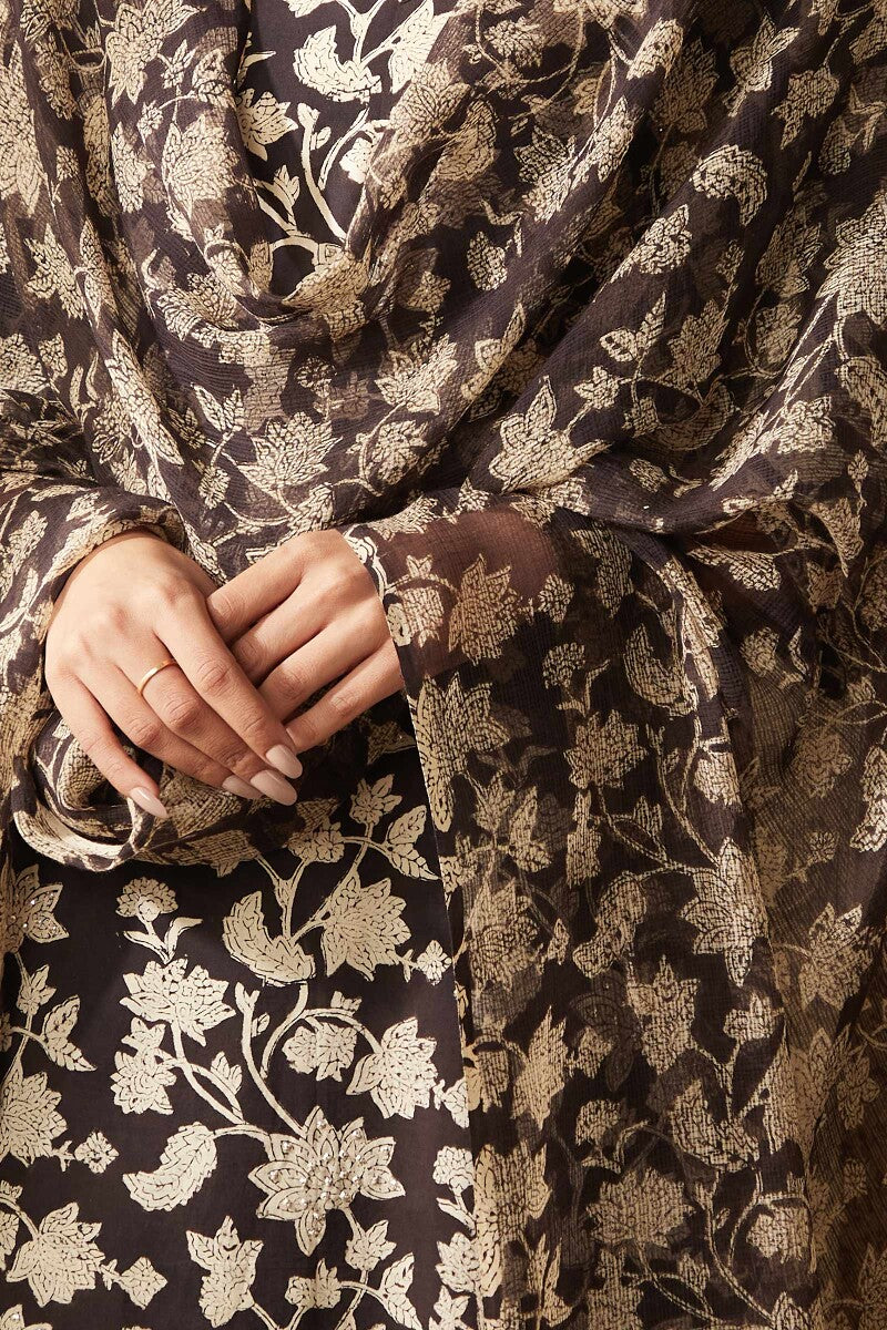 Roza Farah Bagru Kota Dupatta