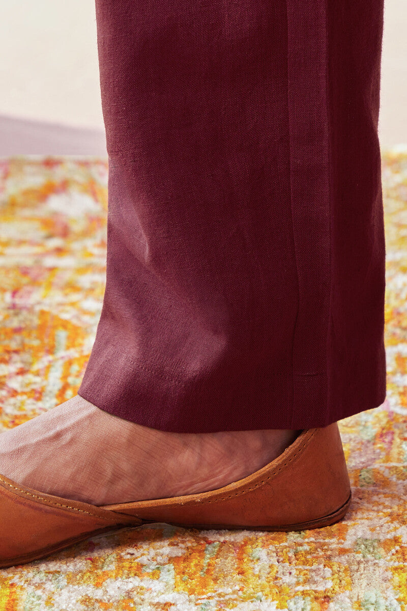 Roza Seher Persian Red Pants