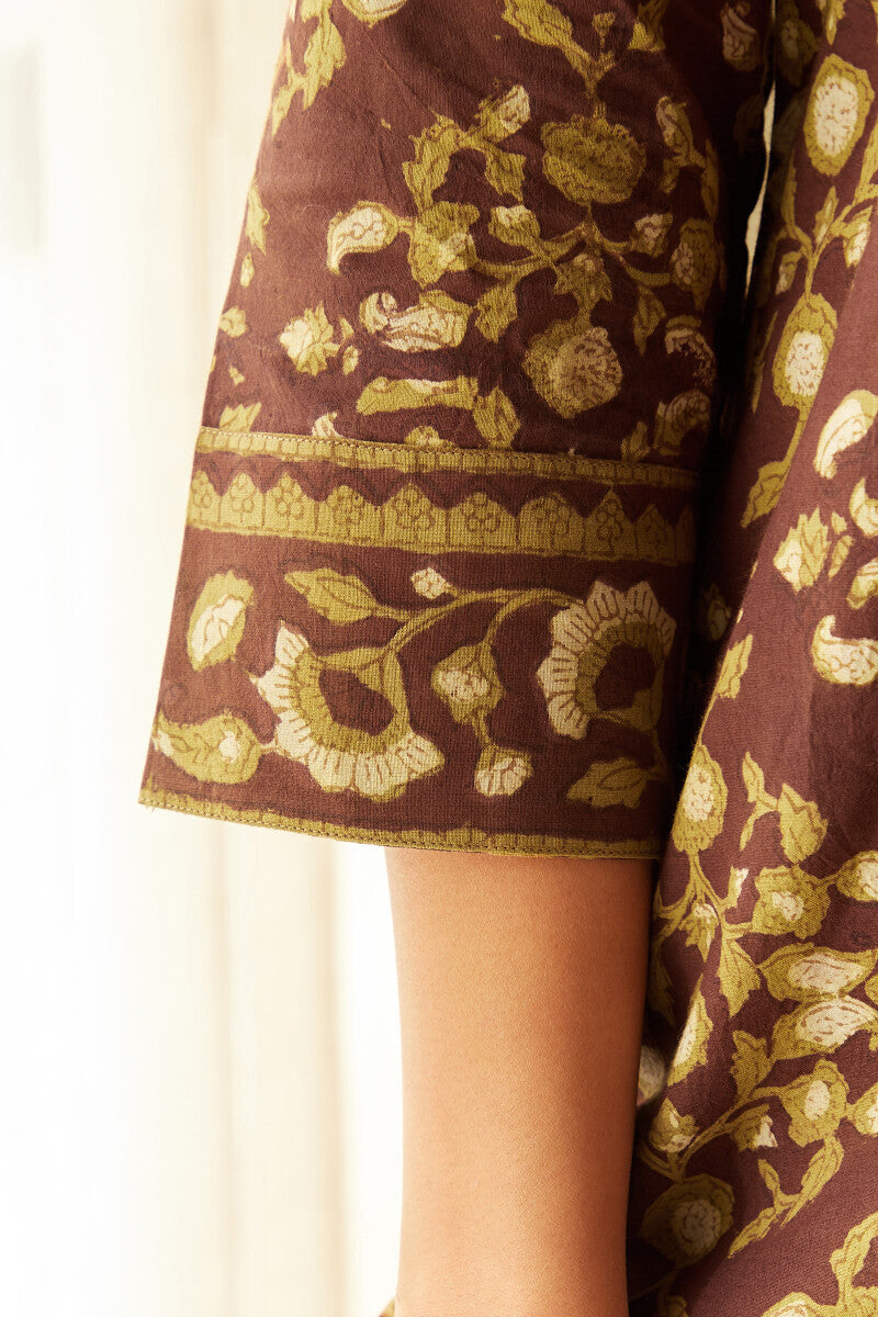 Sehra Ruhi Bagru Kurta