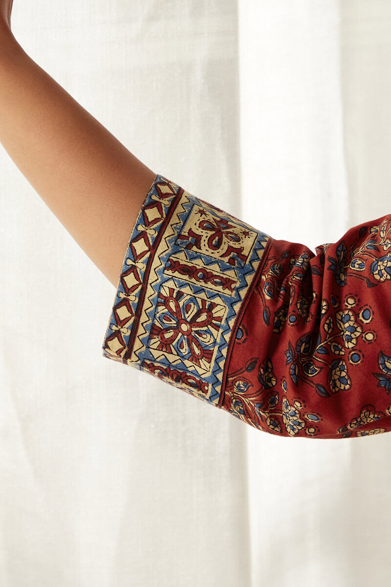 Sehra Aleena Bagru Kurta