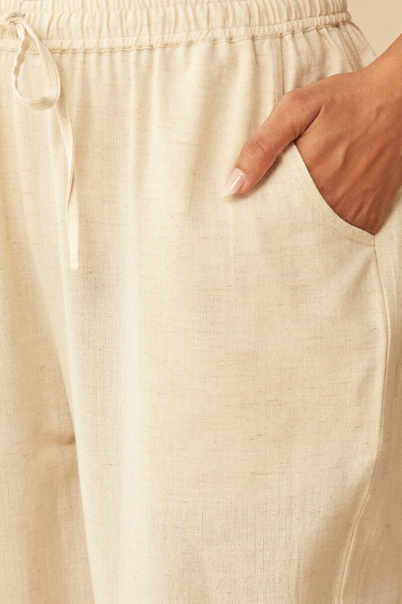 Roza Dahlia Off White Pant