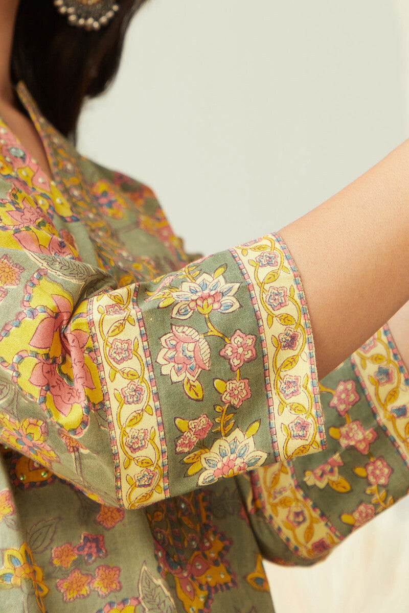 Surplus: Gulzar Suhana Sanganeri Kurta