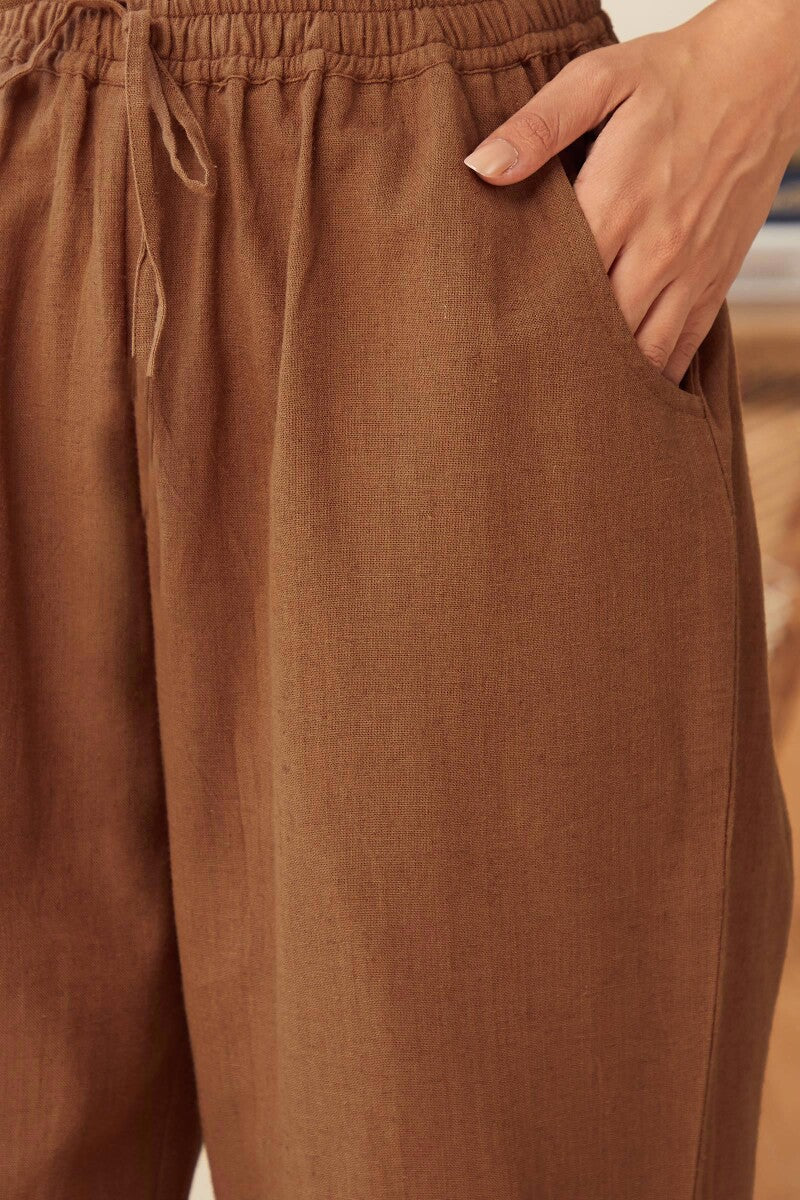 Roza Seher Rust Pants