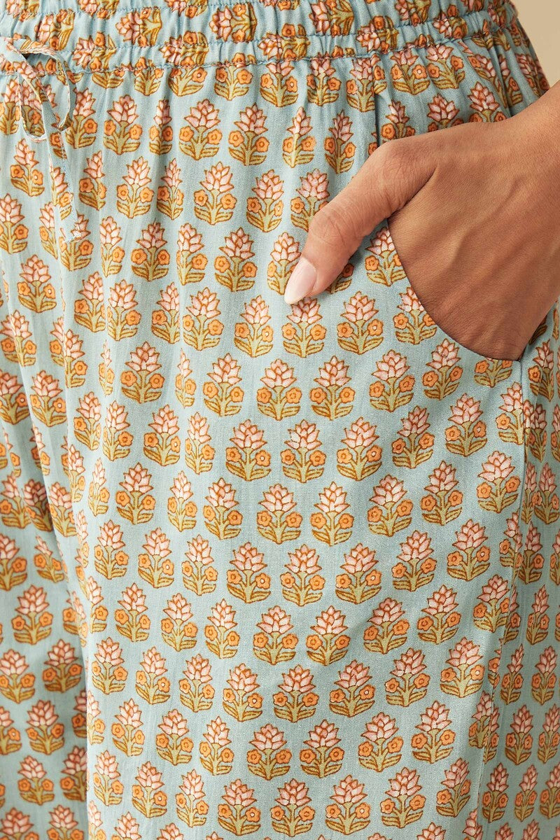 Rosheen Farah Sanganeri Narrow Pants