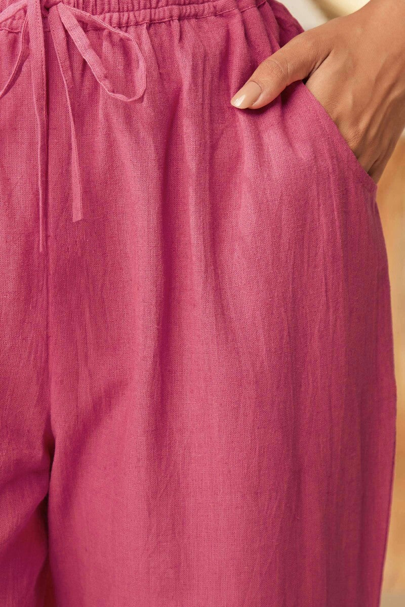 Roza Seher Rose Pink Pants