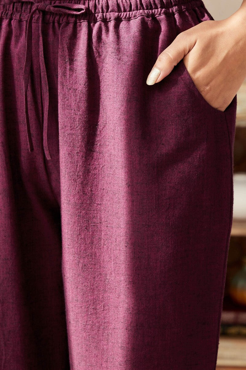 Roza Seher Purple Pants
