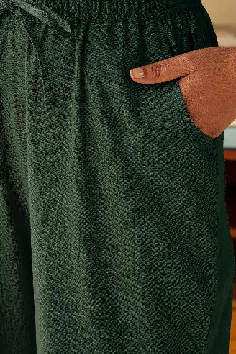 Roza Seher Forest Green Pants