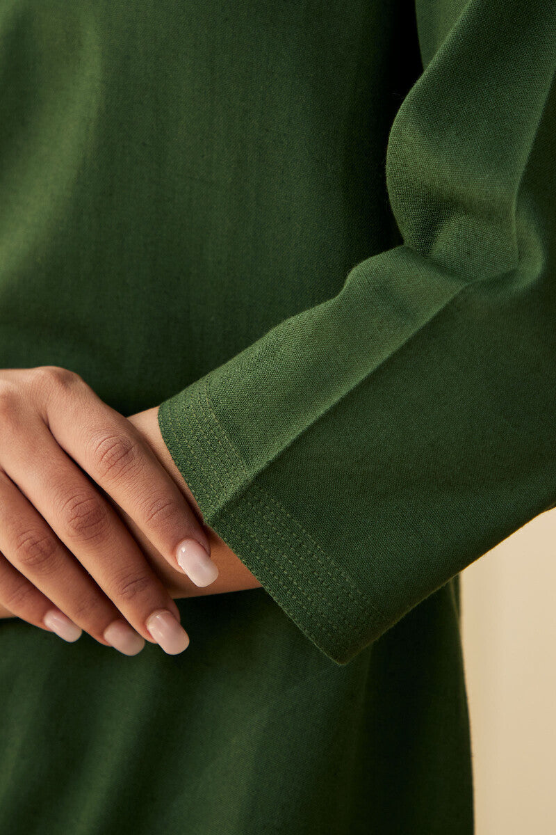 Surplus: Roza Seher Green Kurta