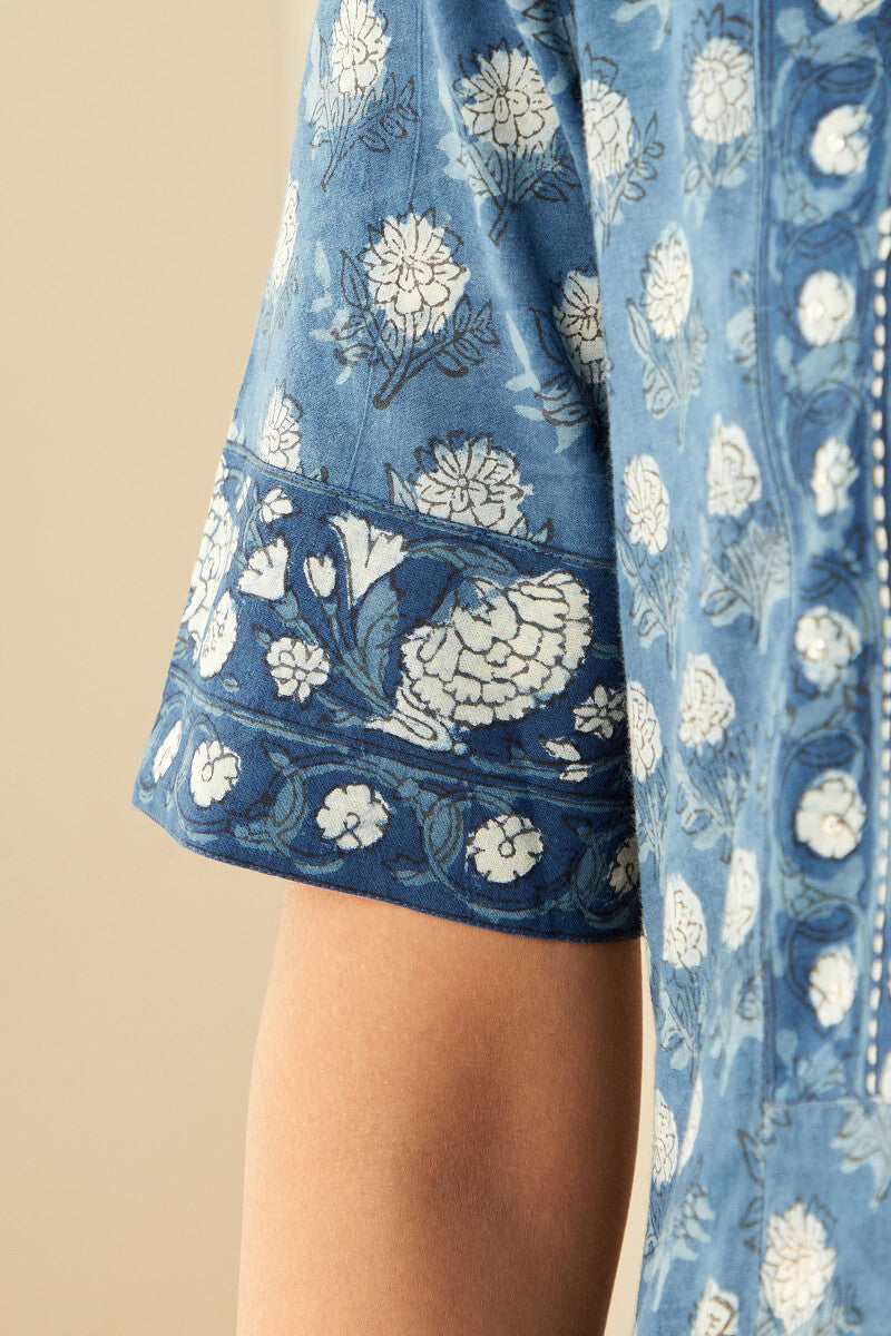 Sehra Zoya Indigo Kurta