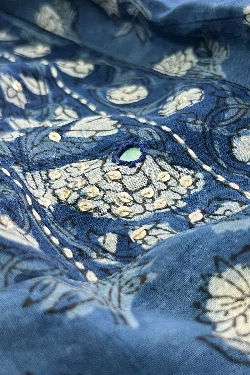 Sehra Zoya Indigo Kurta