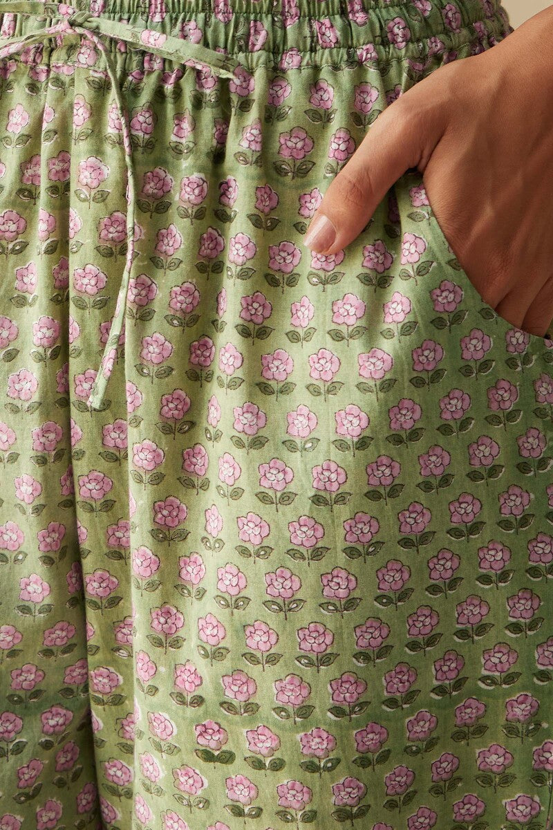 Rosheen Seerat Sanganeri Narrow Pants