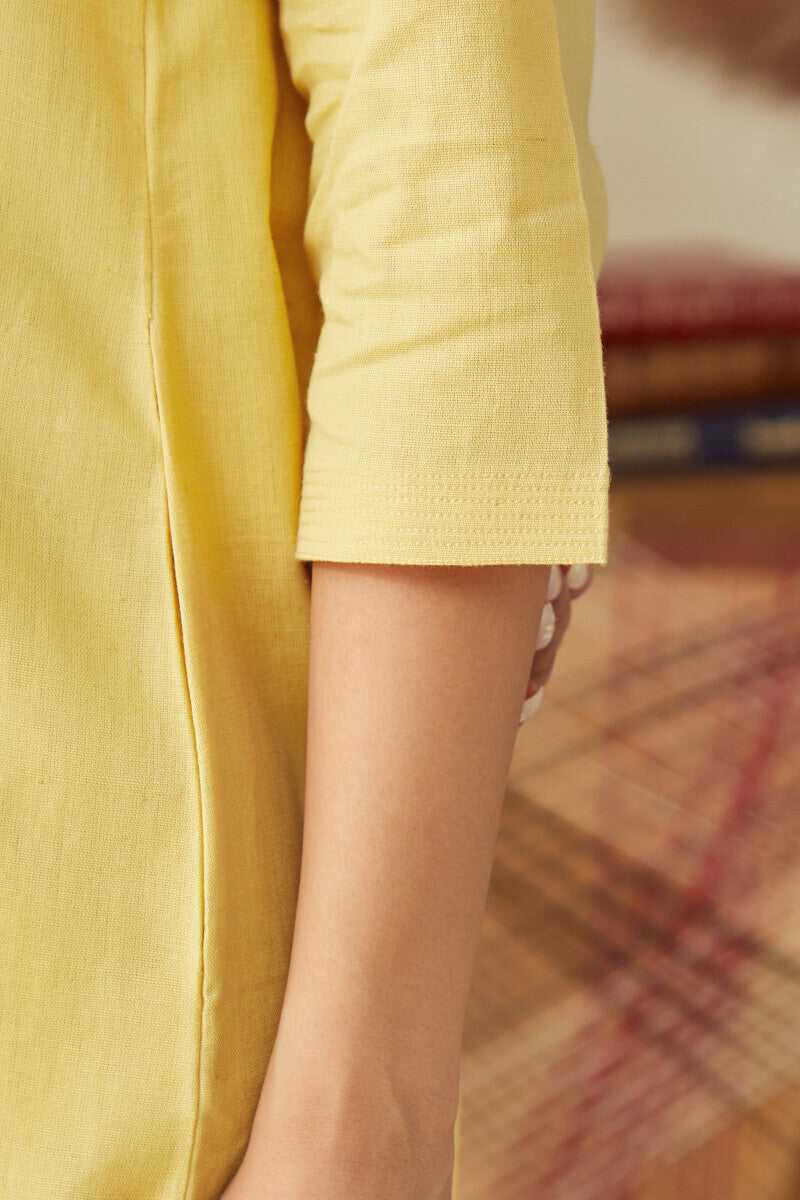 Roza Seher Yellow Kurta