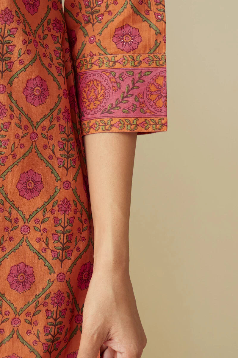 Gauhar Safina Sanganeri Kurta