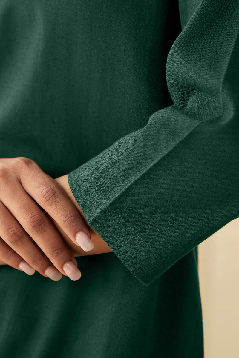 Roza Seher Emerald Green Kurta