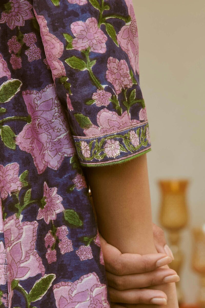 Mehrunissa Nikhat Chanderi Kurta