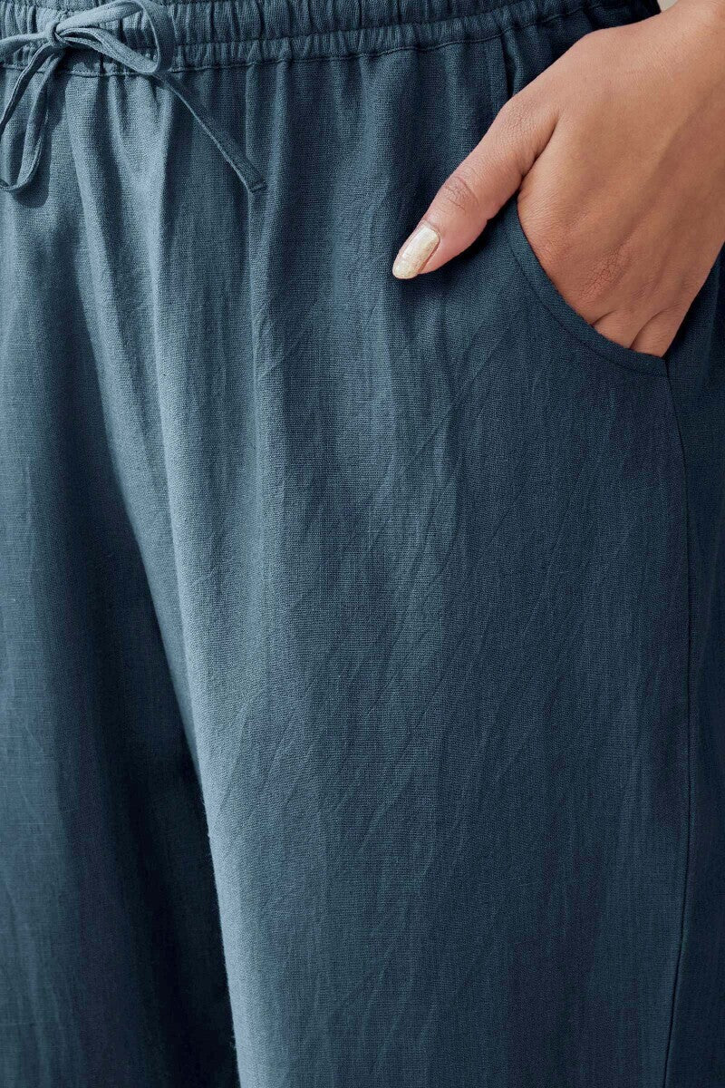 Roza Seher Midnight Blue Narrow Pants