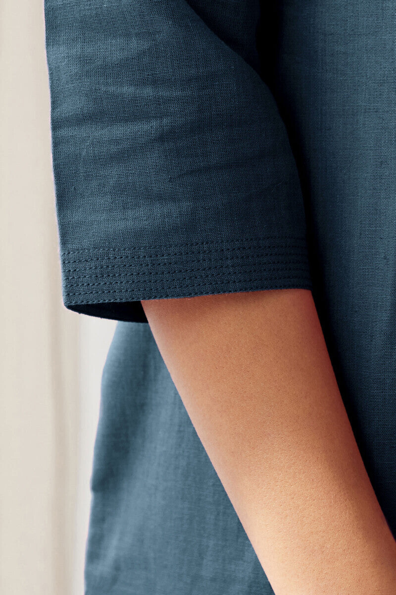 Roza Seher Midnight Blue Kurta