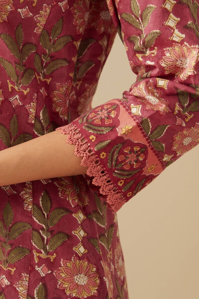 Rosheen Rafiya Sanganeri Kurta