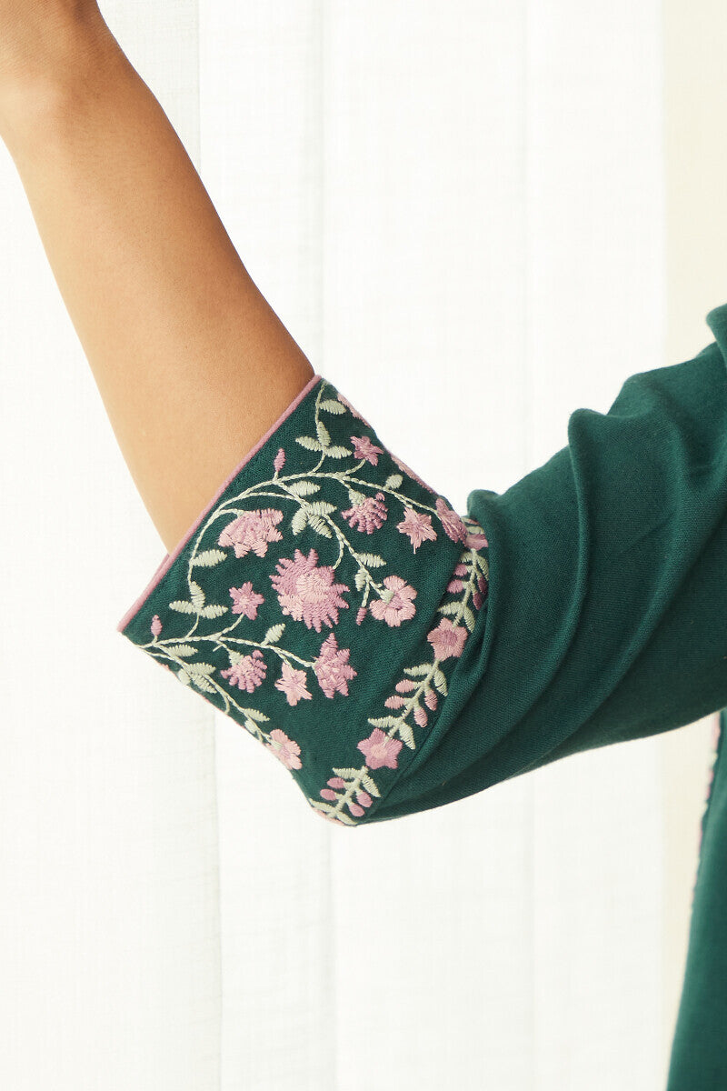 Roza Zoya Green Kurta