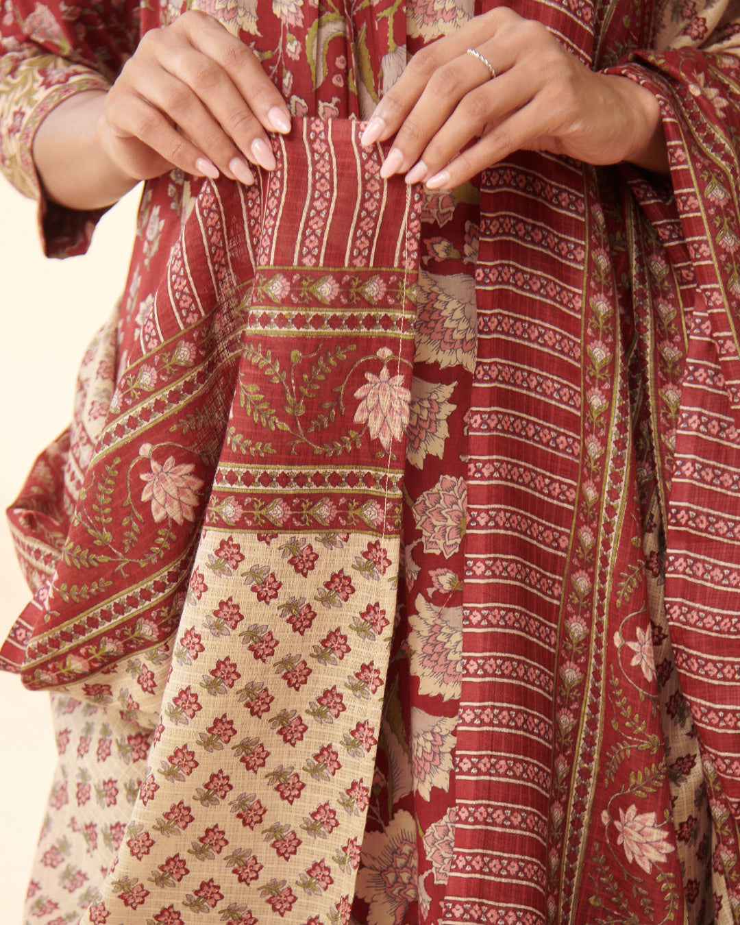 Gauhar Malaika Sanganeri Dupatta