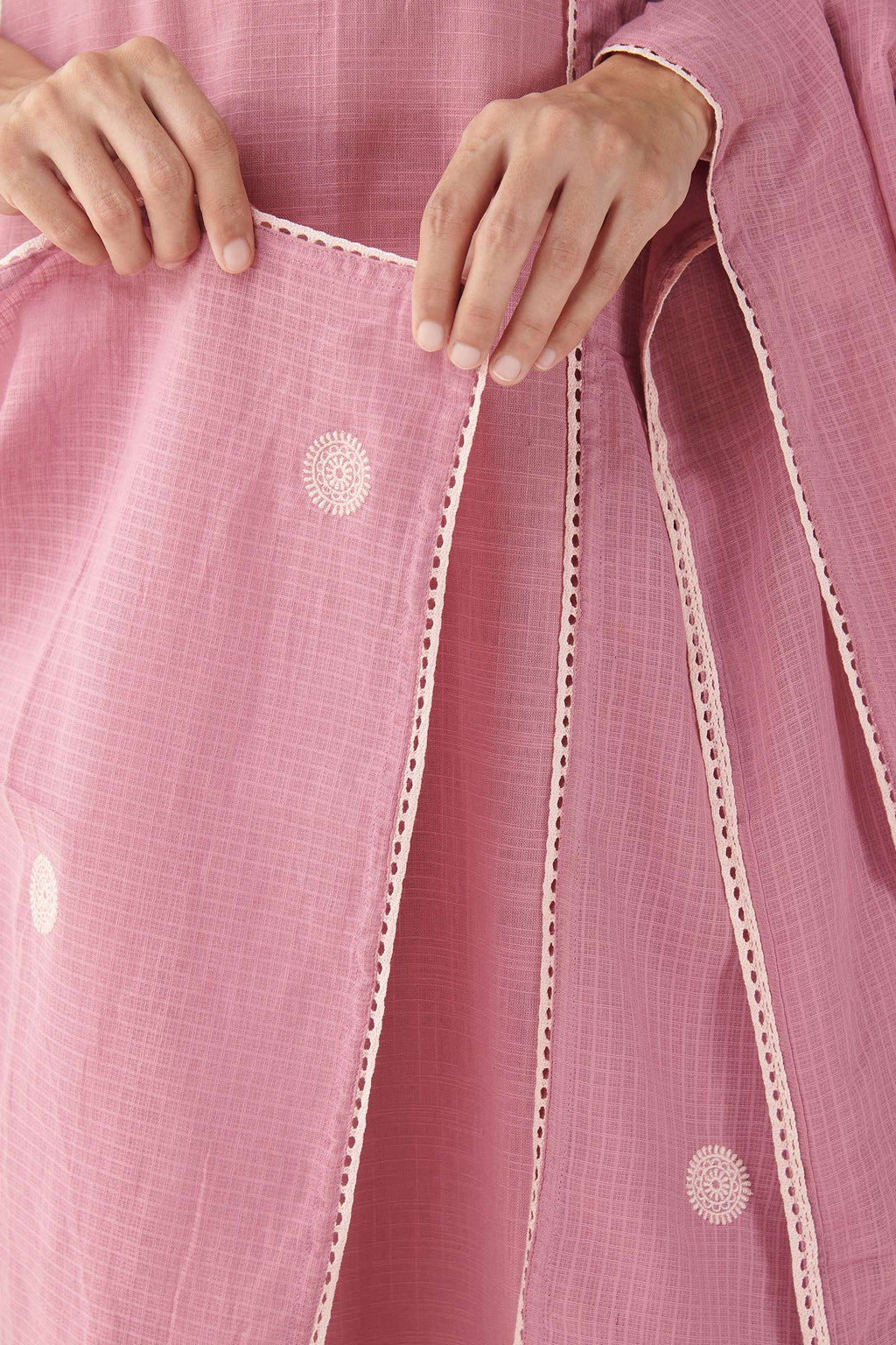 Mehraab Rumeha Pink Dupatta