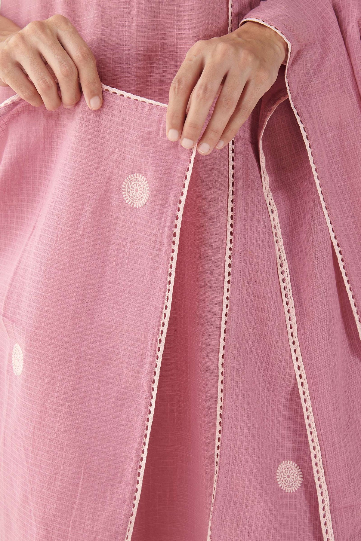 Mehraab Rumeha Pink Dupatta
