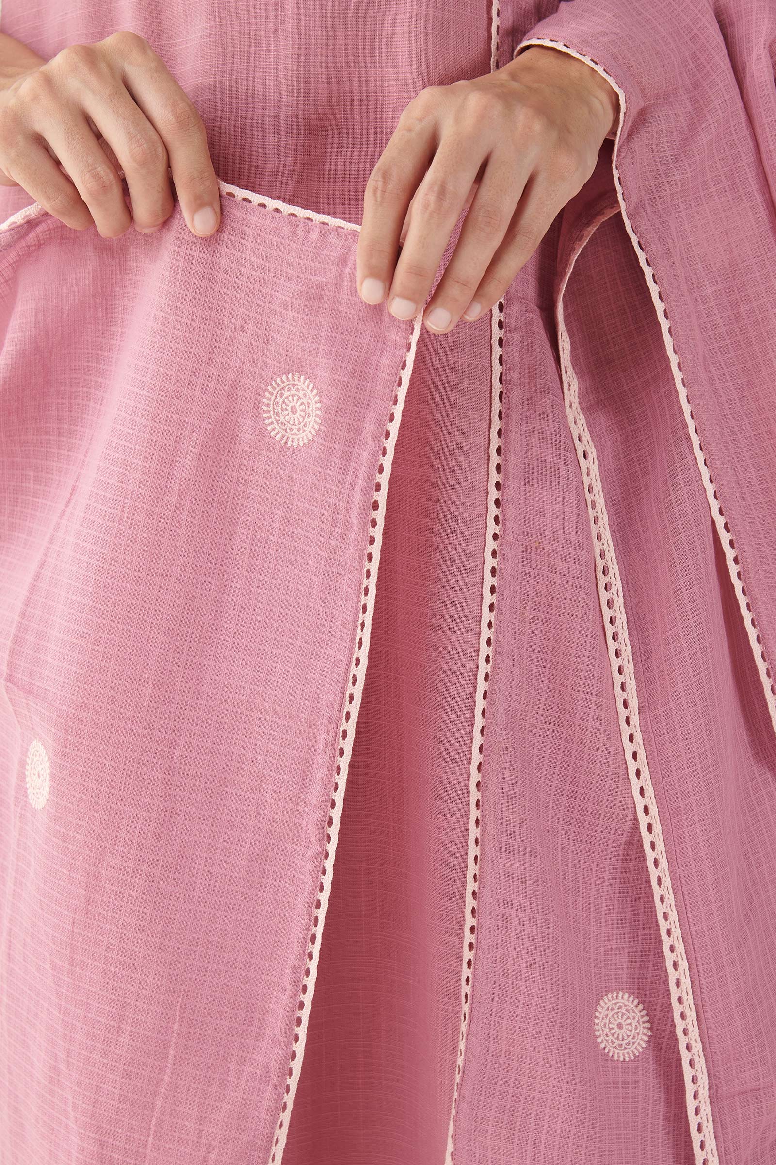 Mehraab Rumeha Pink Dupatta