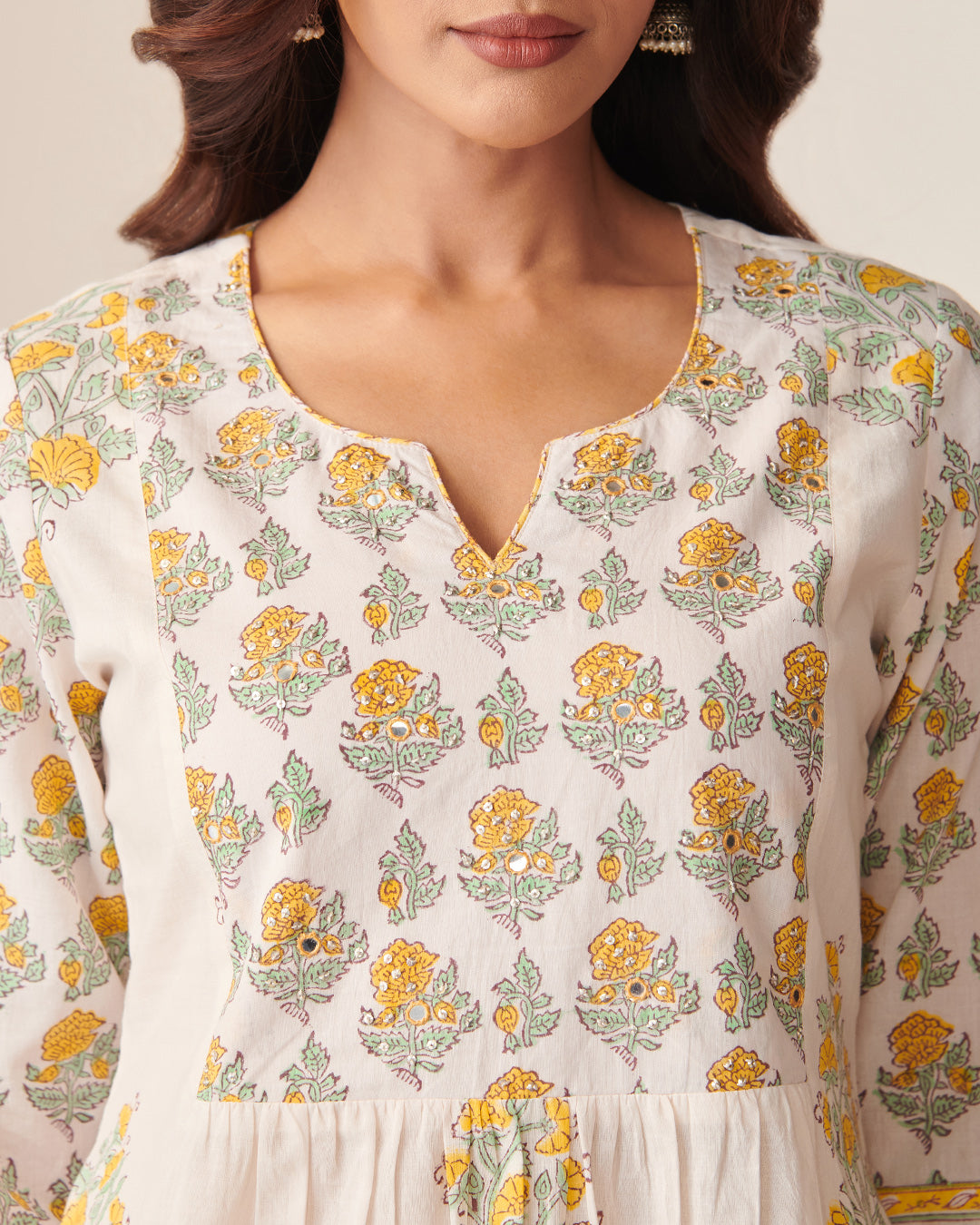 Roz Meher Omaira Sanganeri Kurta