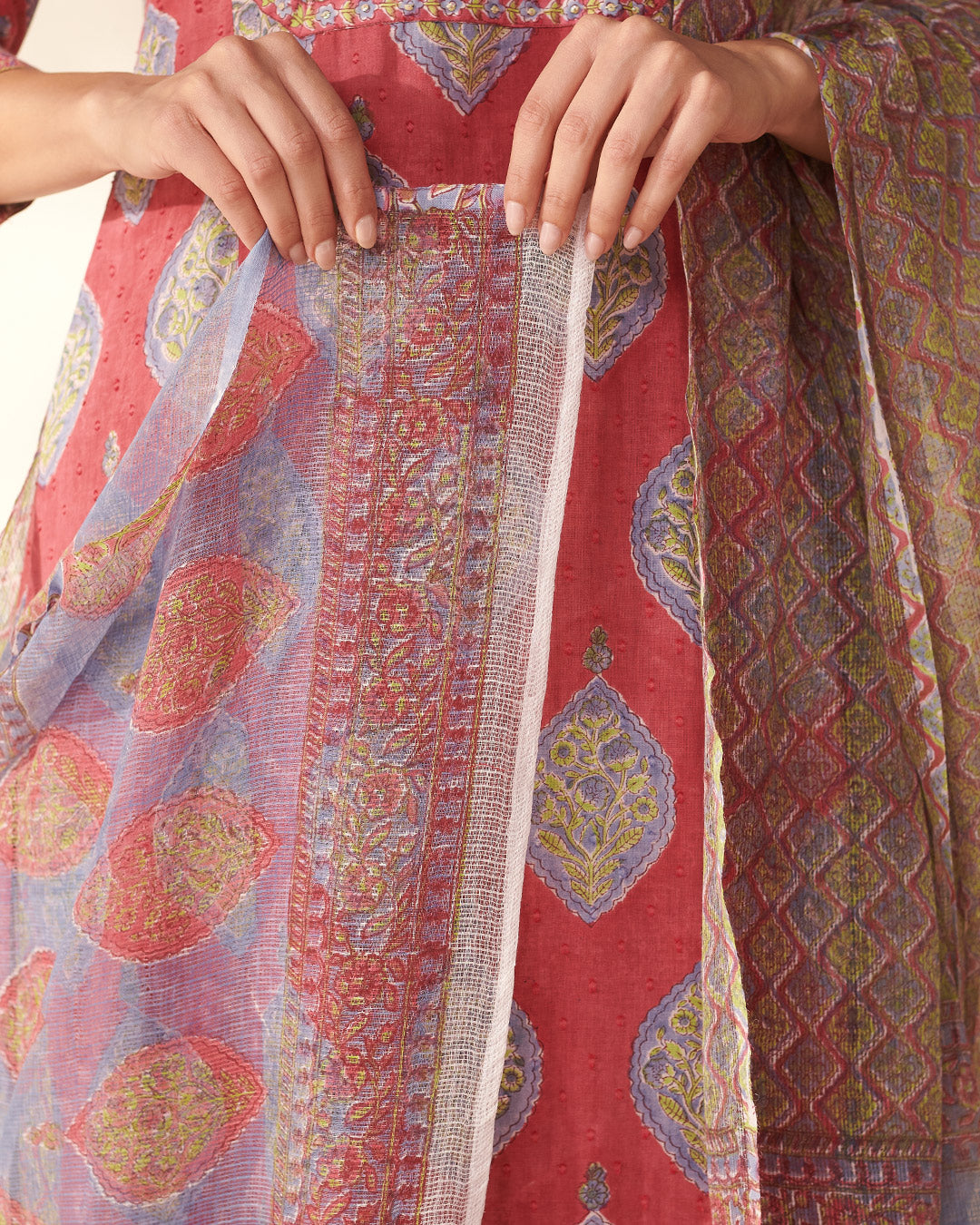 Gulbarg Rabiya Sanganeri Dupatta