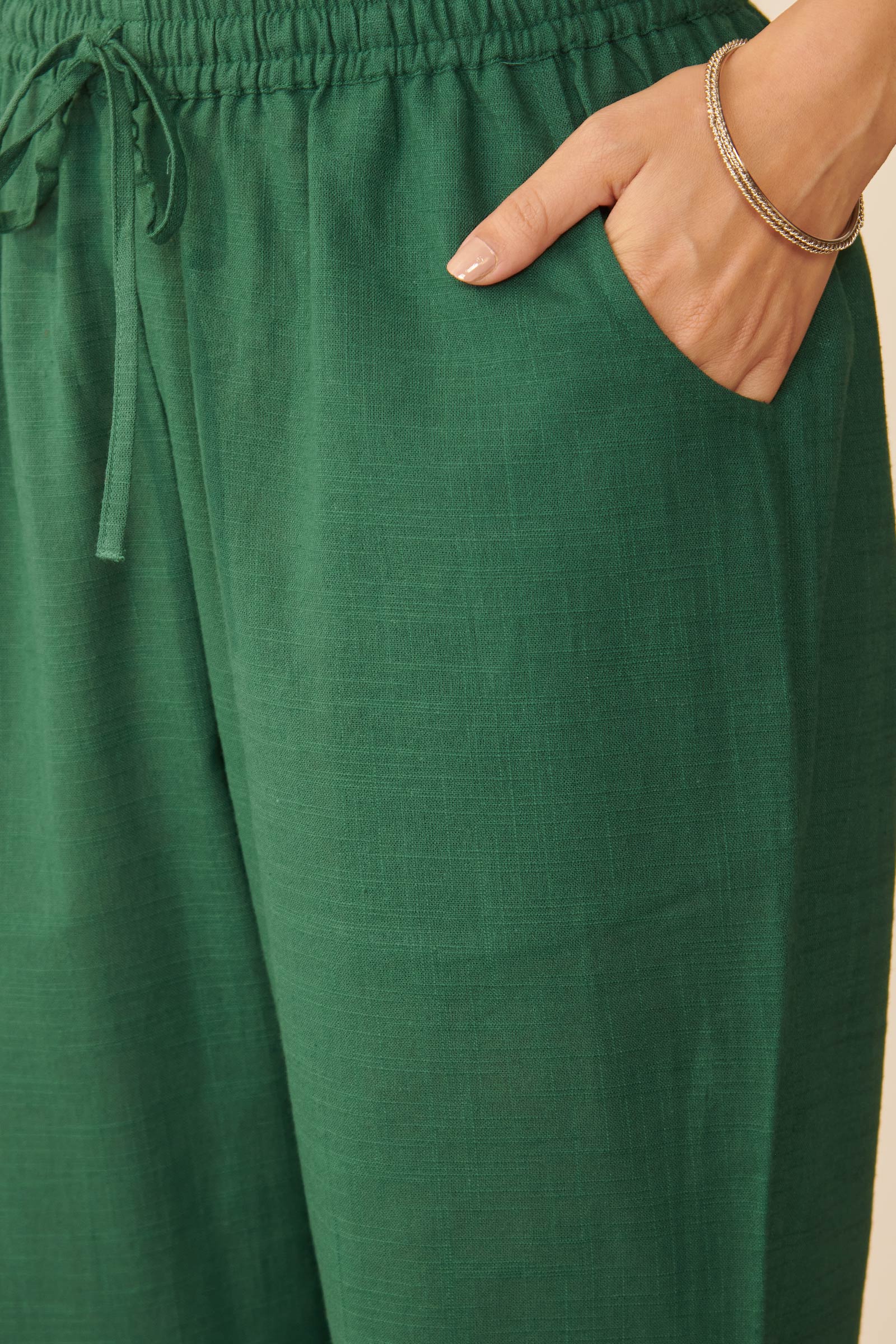 Surplus: Mehraab Mira Green Narrow Pants