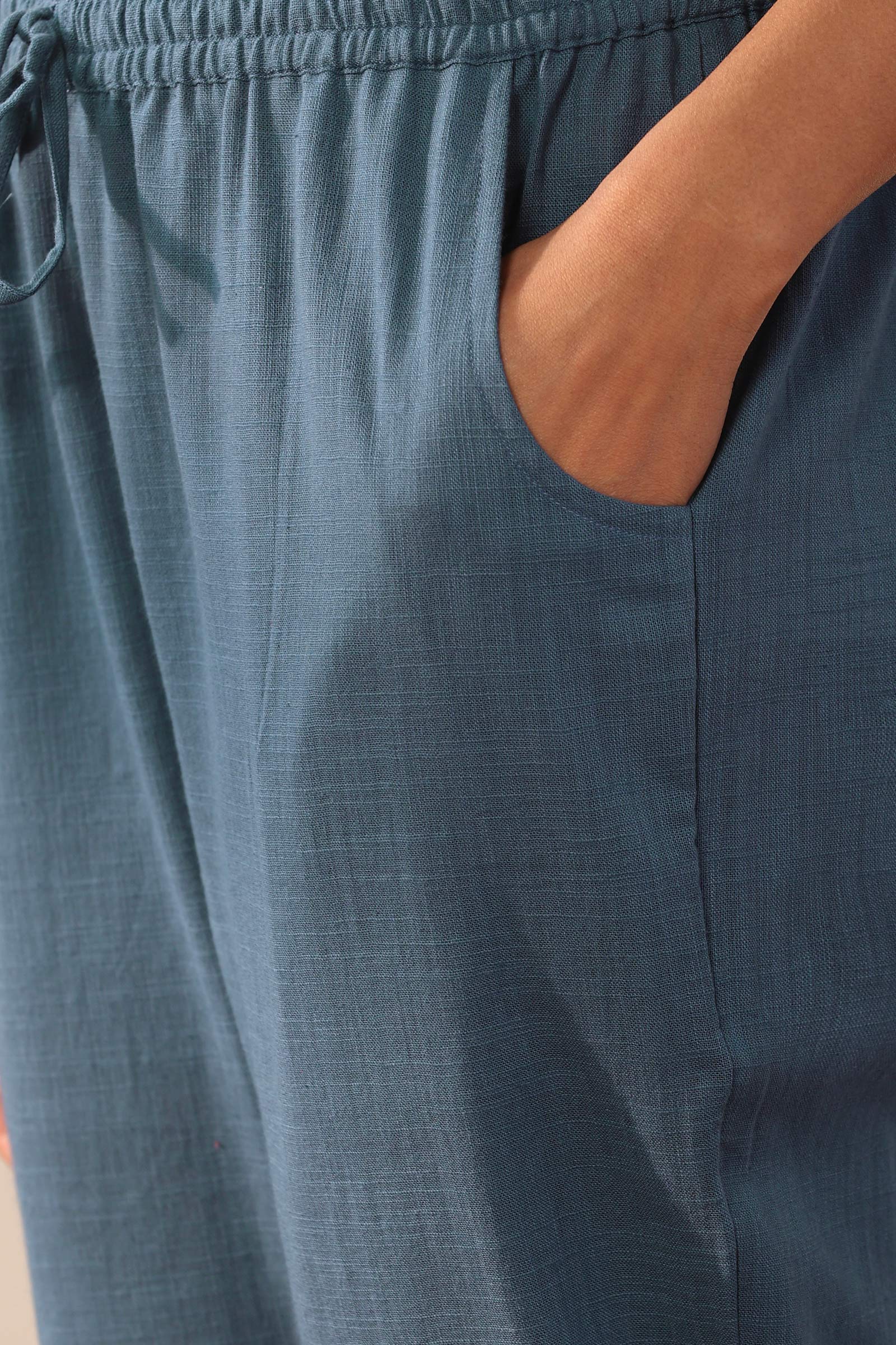 Surplus: Roza Zoha Blue Narrow Pants